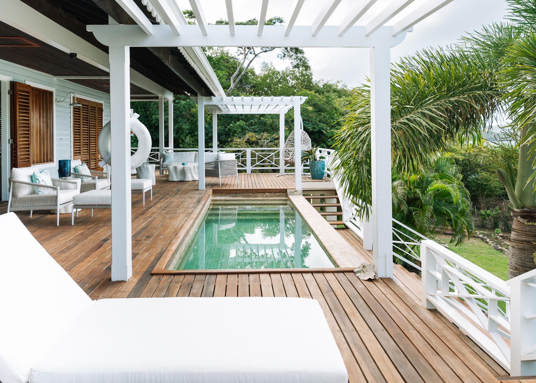 Villa La Pagerie Infinity Pool Terrace